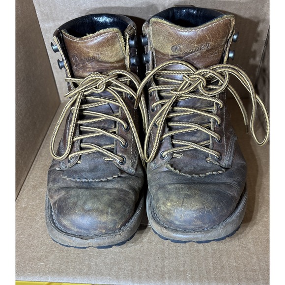 Danner Shoes - Danner Logger 917 Wood Thrush Boots Women's 7‎ Leather Vibram Sole Blem